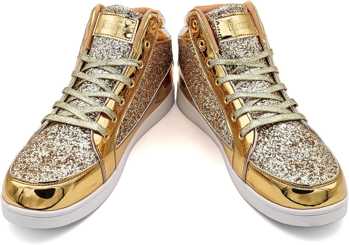 Casual Glitter-Sneakers – NeonFlash