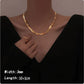 Twist-Kette und Armband-Set