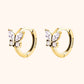 Kristall-Schmetterling-Ohrringe - Auryn