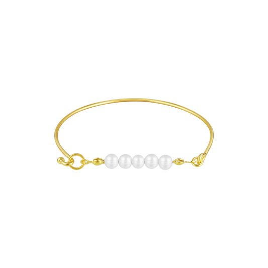 Stilvolles Armband mit zarten Perlen – Selina