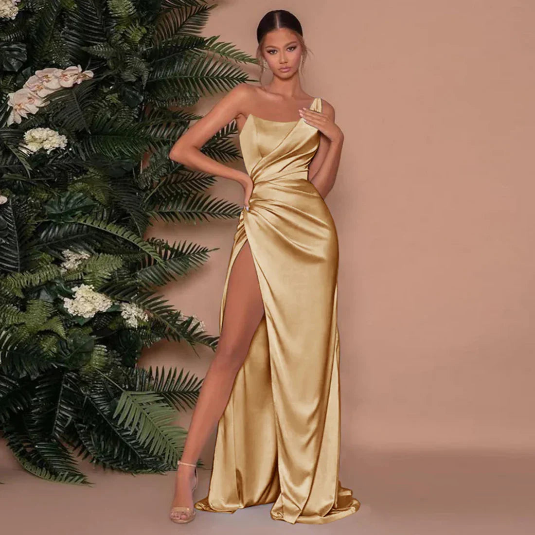 Satin Maxi Kleid für Sommer 2025: Mühelose Eleganz & Komfort