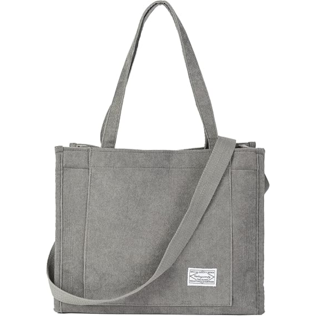 Vintage Cord Schultertasche – Alinda