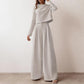 Trendy Zweiteiliges Palazzo-Set - Amara