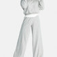 Zweifarbige Hoodie-Set mit Weiten Hosenbeinen - Isabelle