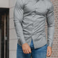 Slim-Fit Herrenhemd für Frühling 2025 – Knitterfrei – David