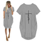 Übergroßes T-Shirt-Kleid ComfyShirt für Sommer 2025