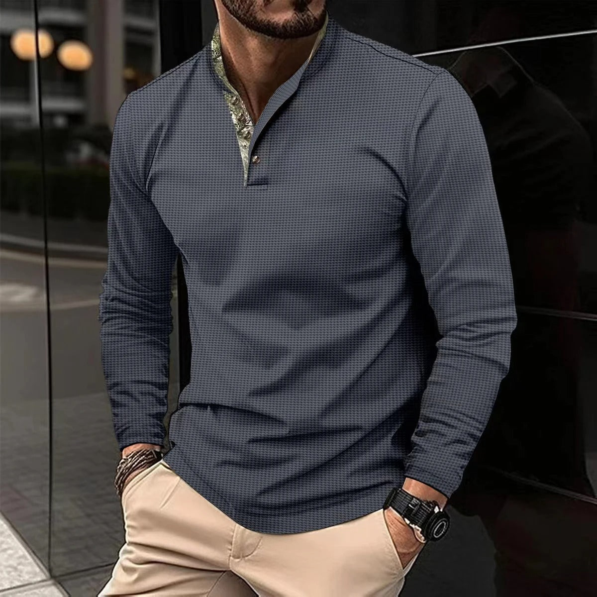 Stilvolles Kurzarm-Polo für Herren - Finn