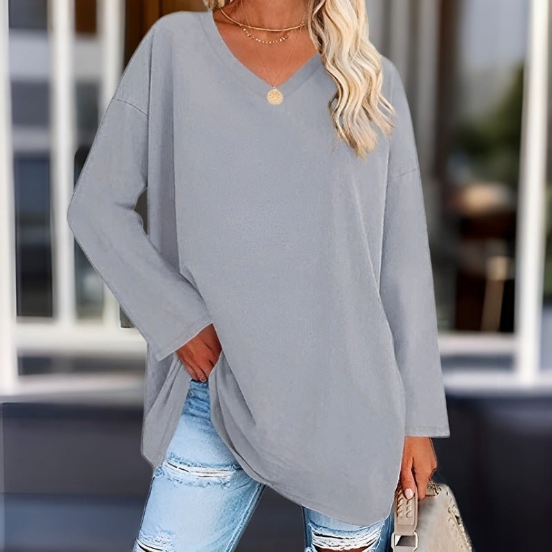 Damen Sommerpullover mit V-Ausschnitt - Lucinda