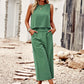 Monarch - Lose Passform Zweiteiliger Jumpsuit