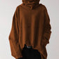 W&W - Damen Kapuzenpullis Rollkragenpullover
