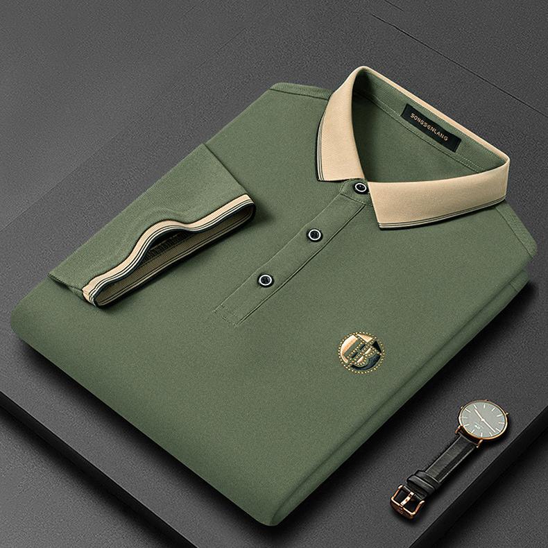 Polo-Shirt mit stilvoller Stickerei - Oliver, Frühling 2025 Edition