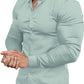 Slim-Fit Herrenhemd für Frühling 2025 – Knitterfrei – David