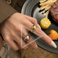 Breiter Herz-Eleganz-Ring
