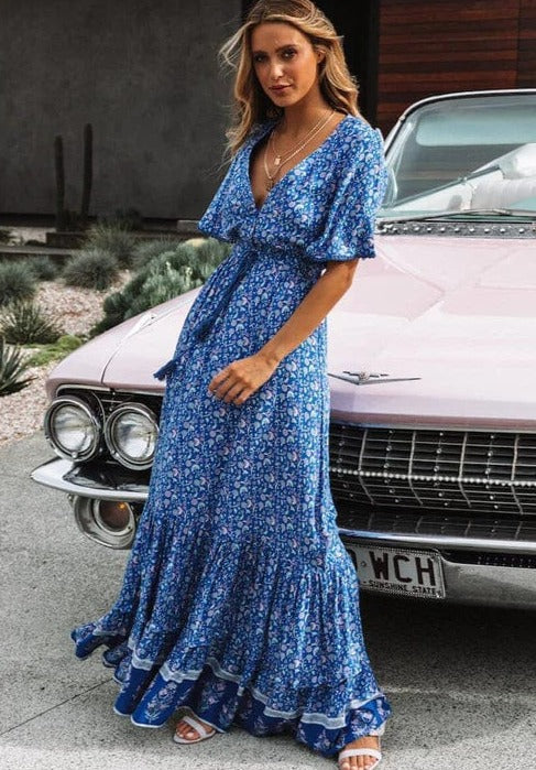 Boho-Chic Kleid: Luftig, Leicht & Trendig für Frühling & Sommer