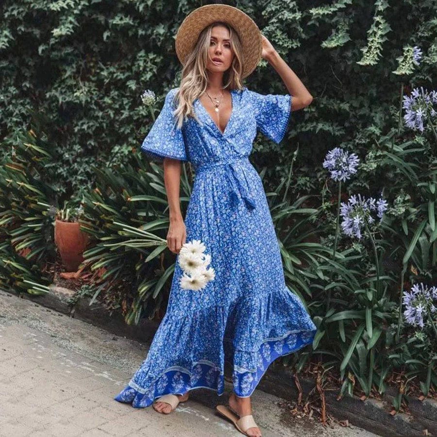 Boho-Chic Kleid: Luftig, Leicht & Trendig für Frühling & Sommer
