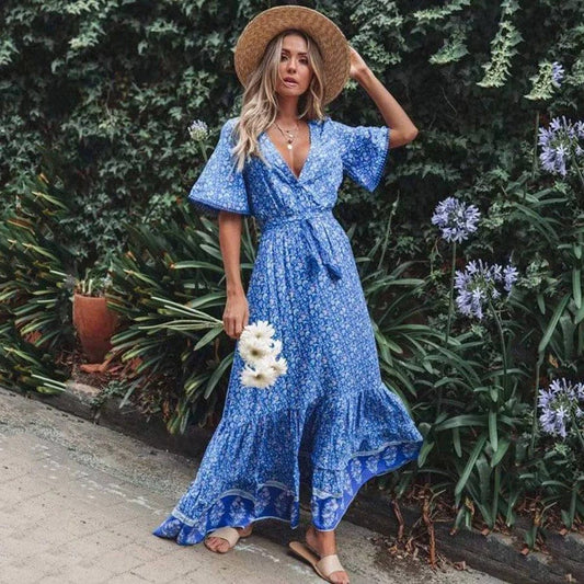 Boho-Chic Kleid: Luftig, Leicht & Trendig für Frühling & Sommer