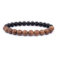 Lava-Männer| Natürliche Lavasteine Armband