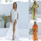 Ärmelloses Mesh Holiday Cover-up Kleid für Frauen - Soryliane