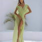Ärmelloses Mesh Holiday Cover-up Kleid für Frauen - Soryliane