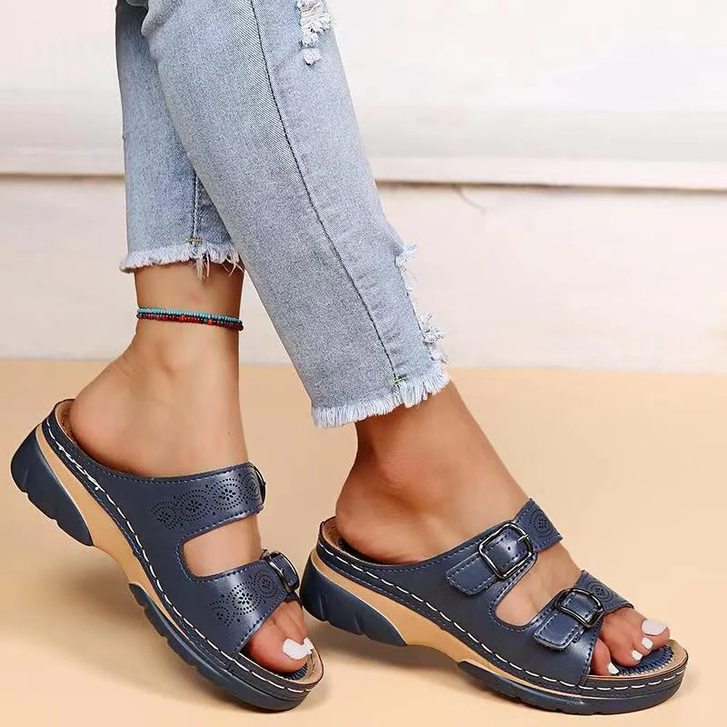 Orthopädische Damen Komfortsandalen mit Gelsohle – 1 kaufen, 1 gratis – Sofia