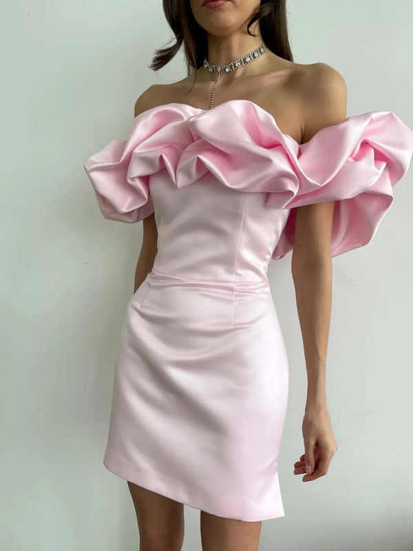 Bayona - Glamouröses langes Abendkleid mit Volants für Frauen