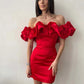 Bayona - Glamouröses langes Abendkleid mit Volants für Frauen