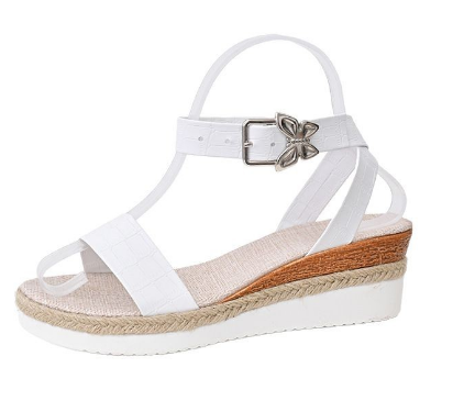 Trendige Plateau-Sandalen mit Knöchelriemen für Frühling & Sommer