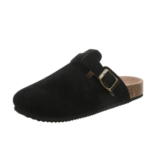 Slipper aus Wildleder mit verstellbarem Riemen - Sommer 2025 Edition