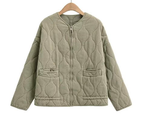 Zara™ - Vintage Steppjacke aus Baumwolle