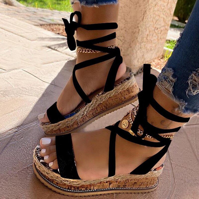 Bequeme Damen Komfort-Sandalen mit Fußbett & modernem Design – Amaya