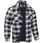 Darius – herren-holzfällerjacke im karo-design