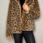 Valentina - Klassischer Damen Wintermantel Mit Leopardenmuster