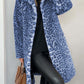 Valentina - Klassischer Damen Wintermantel Mit Leopardenmuster
