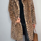 Valentina - Klassischer Damen Wintermantel Mit Leopardenmuster