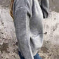 Aurora - Baumwollstrickjacke Mit Reißverschluss