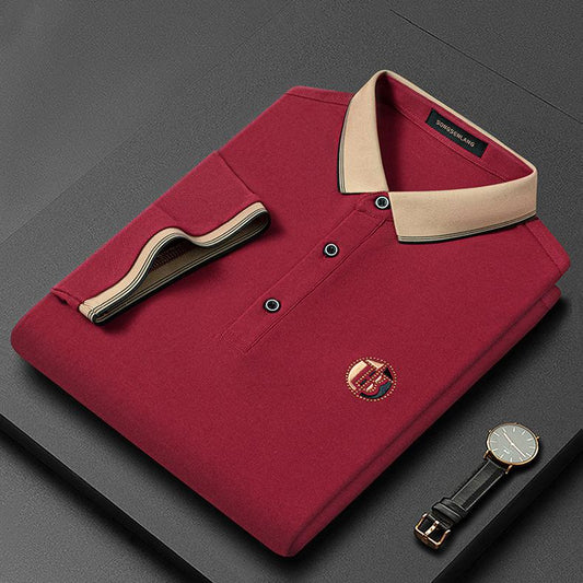 Polo-Shirt mit stilvoller Stickerei - Oliver, Frühling 2025 Edition