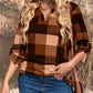 Stilvolle Frühlings-Casual-Karierte Damenbluse - Lara