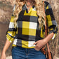 Stilvolle Frühlings-Casual-Karierte Damenbluse - Lara