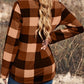 Stilvolle Frühlings-Casual-Karierte Damenbluse - Lara