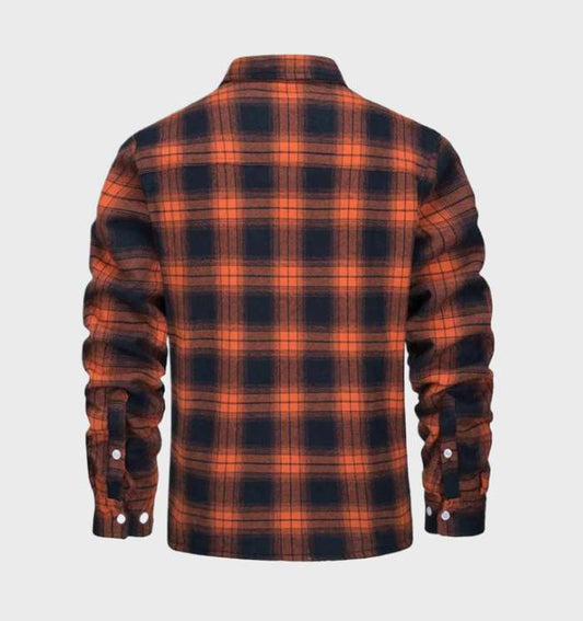 Flanell Herrenjacke im Vintage-Stil für Frühling 2025 - Liam