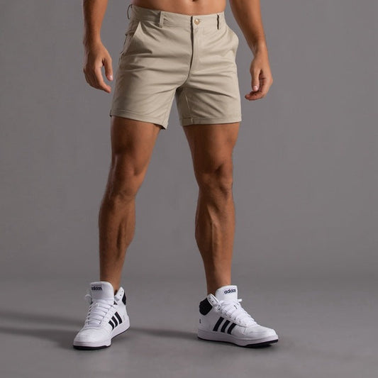 Atmungsaktive Chino-Shorts aus Baumwolle – Sandro