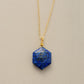 Lapis-Lazuli-Hexagon-Halskette – Amarielle