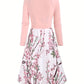 Jocelyn - Elegante Damen 2-teiliges Kleid