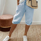 Kurze Hose Mit Kordelzug Für Damen | Sommer