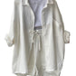 Elowen | Radiant Sommer Langarm-Shirt und Shorts Set