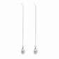 Lange Tropfen-Strass-Ohrringe – Isalyn