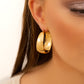 Gold- und Silber-Statement-Creolen