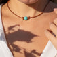 Wertvolle Türkis Choker Halskette – Calista