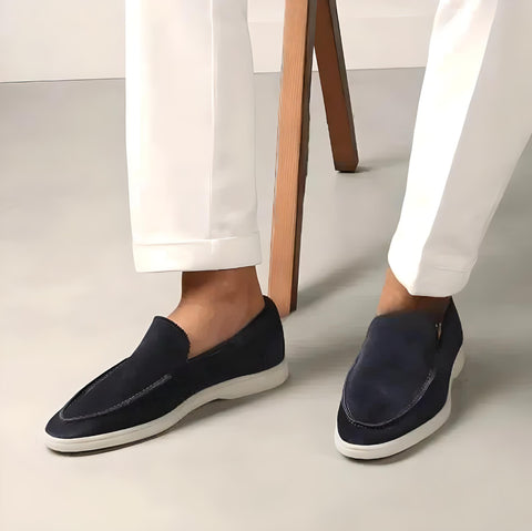 Wildleder-Slipper für Herren - Milo, Stilvoll und Bequem für den Frühling 2025