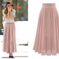 Arra - Eleganter Maxirock Damen im Boho Retro Stil